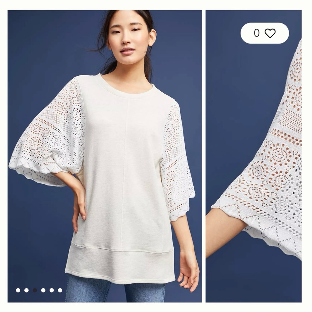 Anthropologie Akemi + Kim Coro Knit Pullover size XL